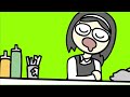 Saori cantando "Los peruanos pasan" con pantalla verde