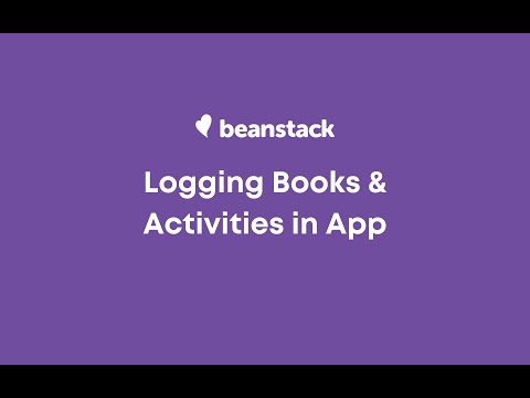 Logging Books & Activities in the Beanstack App