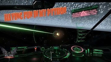 Elite Dangerous Having Fun in my Python!!!