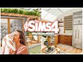 Trendy Tiny Home Airbnb For Your Sims! (+ outdoor dining space!) | The Sims 4 Speed Build