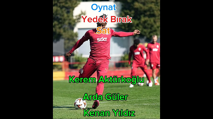 Oynat - Yedek Bırak - Sat #galatasaray #fenerağlama