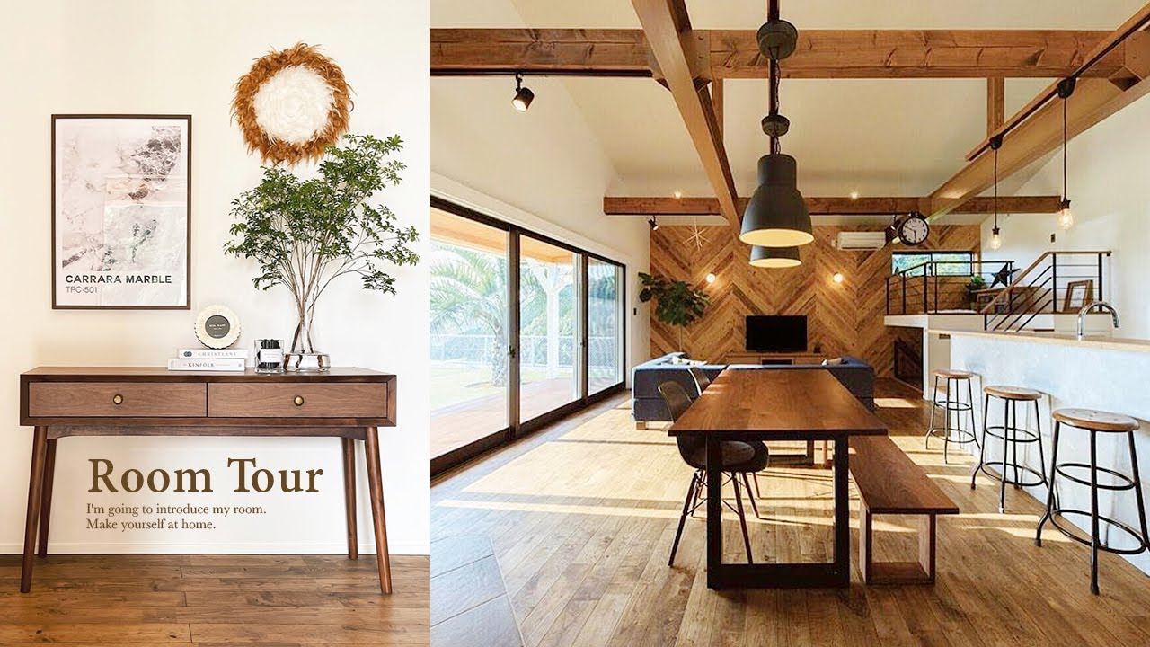 ルームツアー 見せる 隠す収納を使い分けてスッキリしたお部屋 夕日が一望できるカリフォルニアスタイルのお家 平屋 一戸建て 家族暮らし 3ldk Japanese Room Tour Youtube