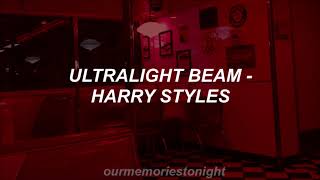 Video thumbnail of "harry styles - ultralight beam // lyrics (cover)"