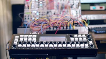 election - a 122bpm electro rhythm for cirklon and eurorack synthesizer