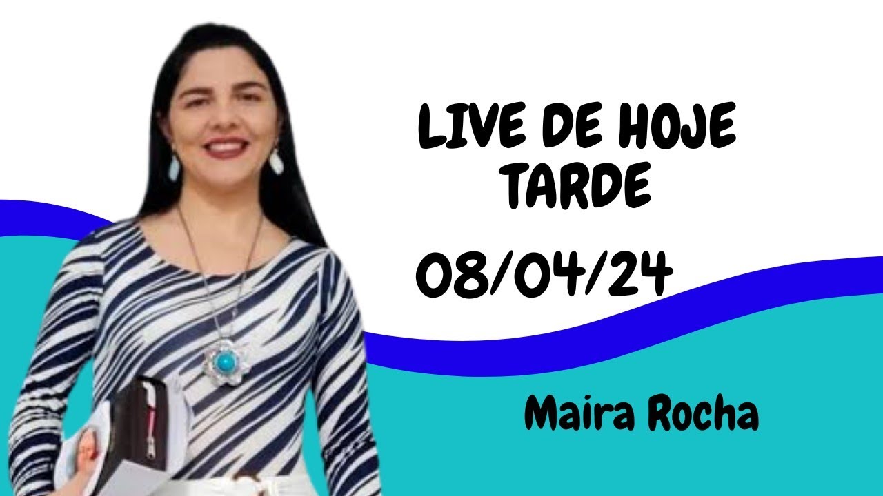 Live de hoje a tarde 08/04 #mairarocha #espiritualidade - YouTube