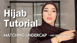 3 EASY HIJAB STYLES || Matching Undercap Effect - Without Undercap