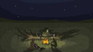 Video thumbnail of "S.T.A.L.K.E.R. - Campfire song pixel animation"