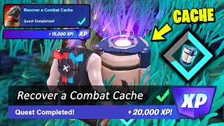 How to EASILY Recover a Combat Cache - Fortnite Quest