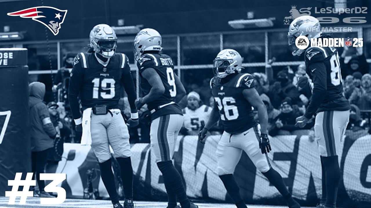 Madden NFL 25 КАРЬЕРА ЗА NEW ENGLAND PATS №3 - НЕПРОСТАЯ БИТВА С NY JETS
