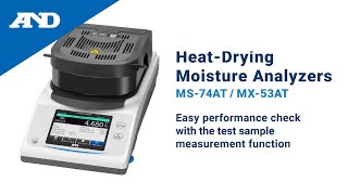 Test Sample Measurement Function | MS-74AT / MX-53AT