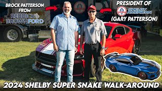 The President of Shelby Gives Us A Walk-Around On The 2024 Shelby Super Snake Mustang!