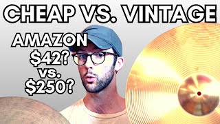 Cheapest Cymbal on Amazon vs. 1960's Zildjian Ride | The Better Drummer