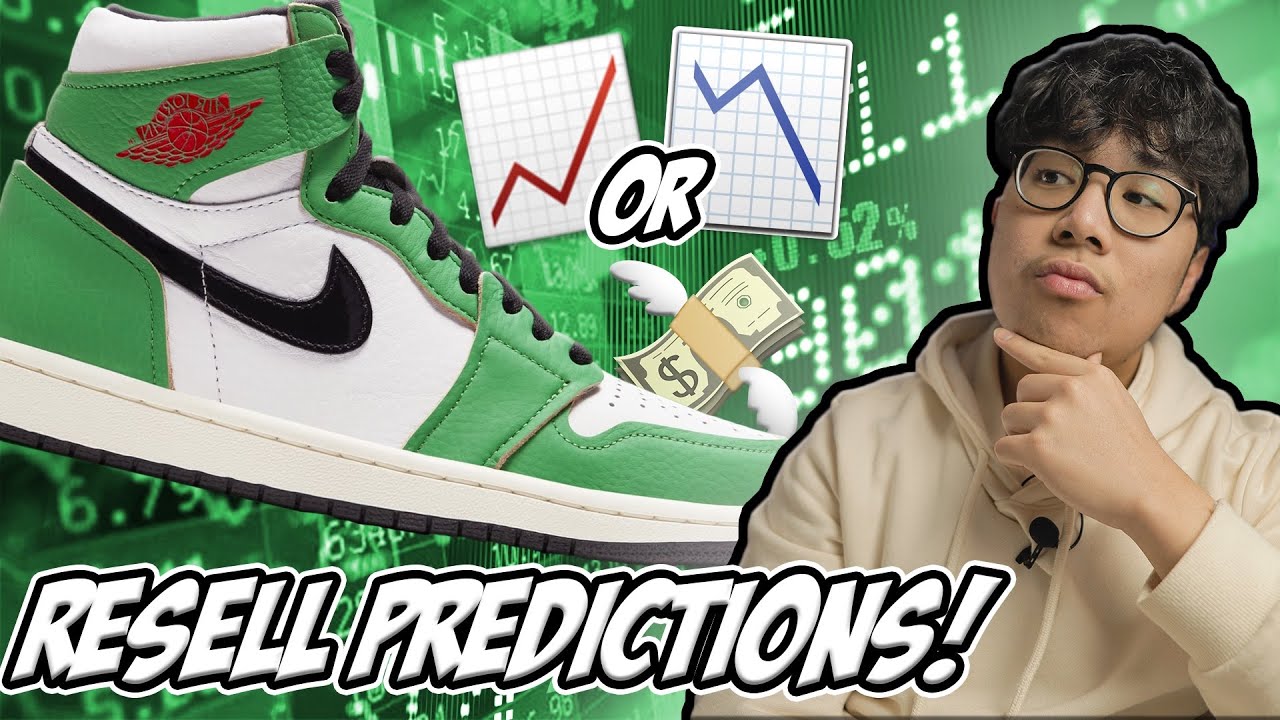 jordan 1 lucky green resale