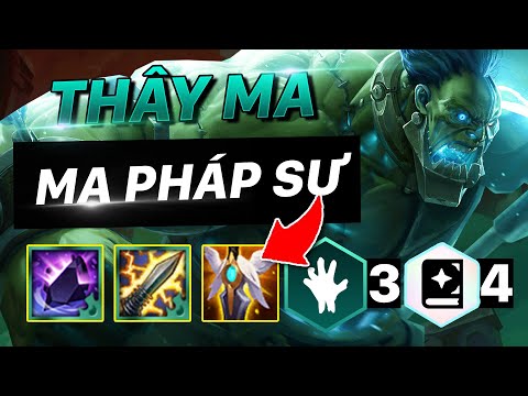 HƯỚNG DẪN ĐỘI HÌNH THÂY MA - MA PHÁP SƯ VEL'KOZ & SION CARRY! | ĐTCL MÙA 5 | TFT 5.0 1 HƯỚNG DẪN ĐỘI HÌNH THÂY MA – MA PHÁP SƯ VEL'KOZ & SION CARRY! | ĐTCL MÙA 5 | TFT 5.0