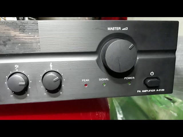 âm ly toa repair Amplifier A 2120
