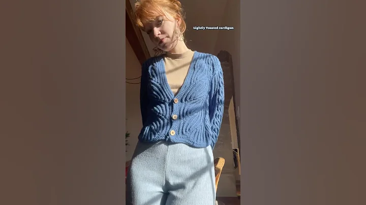 I need another crochet cardigan ? Lightly Toasted pattern available #crochetcardigan #crochetforfall