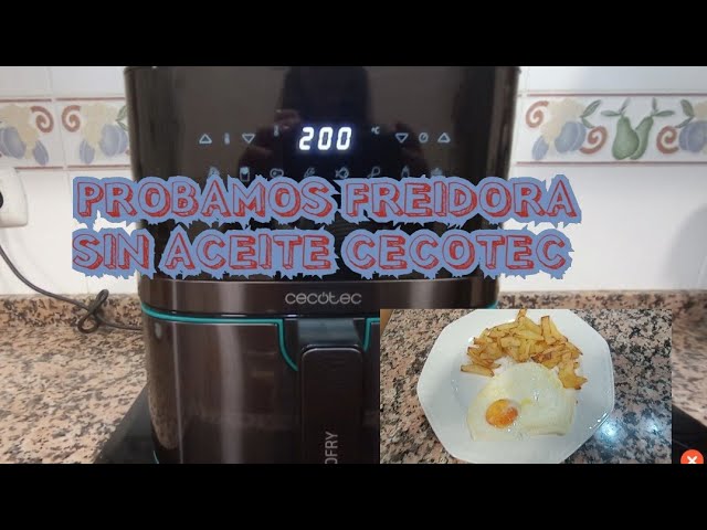 Así es la freidora sin aceite Cecotec de 6L que arrasa en las cocina ¡y  ahora por menos de 80€!