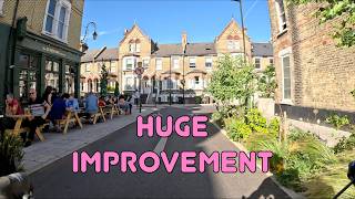 🚲 Two brilliant new public spaces in London! Tulse Hill to Battersea Power Station by bike