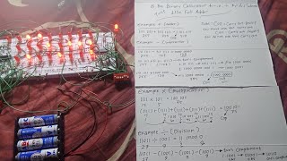 Binary 8 Bit Digital Circuit Calculator With Addition Subtraction Multiplication And Division
