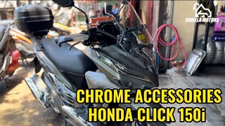 Honda Click Accessories Installation EP:14