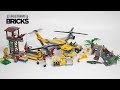 Lego City 60162 Jungle Air Drop Helicopter Speed Build