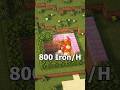 800 IRON/H INSANE IRON FARM 1.20! #minecraftbedrock #minecraftguide #gaming #minecrafthowto