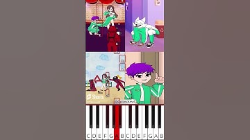 Squid game 2 Complete Edition (Player 230 x Player 196) 😅 (@Opilasokewt) - Octave Piano Tutorial