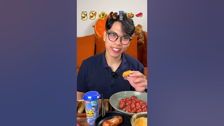 Mukbang các món xúc xích lạp xưởng #food #foodie #tido #fyp