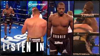 This is what Daniel Dubois' devastating punches sound like without fans | Listen In
