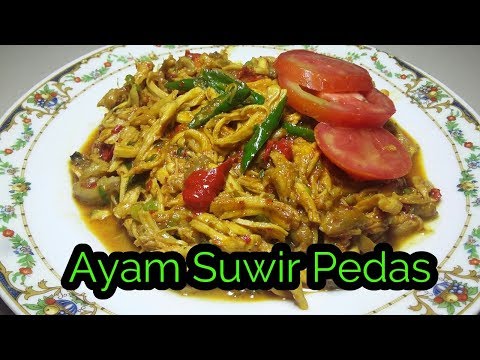 resep-dan-cara-memasak-ayam-suwir-pedas