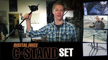 Digital Juice C - Stand Set - Heavy Duty Grip Stand Equipment for Photo, Video Studio