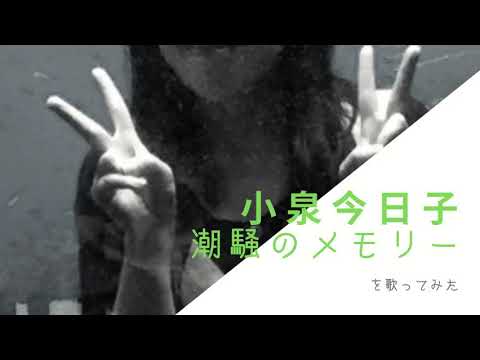 【歌ってみた】天野晴子(小泉今日子)「潮騒のメモリー」 Song by 河谷なみか