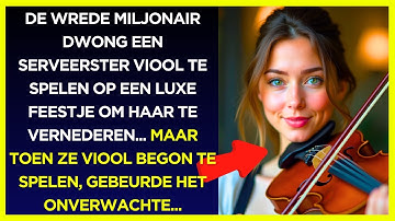 Miljonair dwingt serveerster viool te spelen om haar te vernederen, maar wanneer ze...
