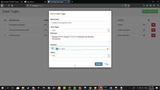 Demo Website Catat Tugas Praktikum Pemrograman Web R.04