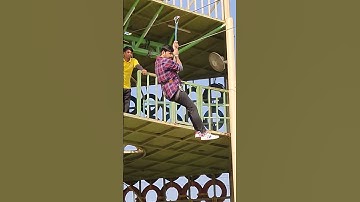 Zipline Adventure !! #trending #adventure #top #viral #rageneration #status #shorts #trip #youtube