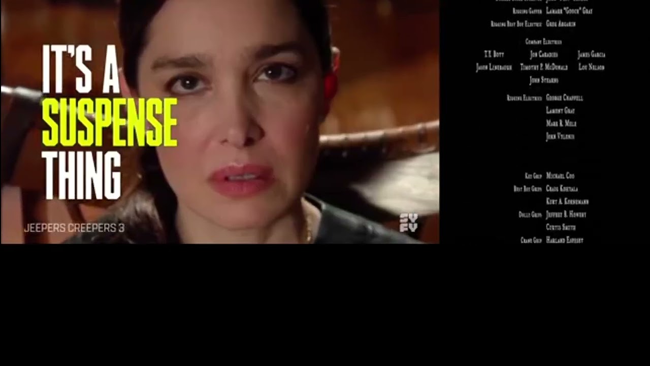 The Book of Eli (2010) end credits (SYFY live channel)