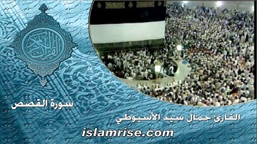 سورة القصص برواية ابن ذكوان عن ابن عامر الشامي  ( القارئ الشيخ جمال سيد الأسيوطي )