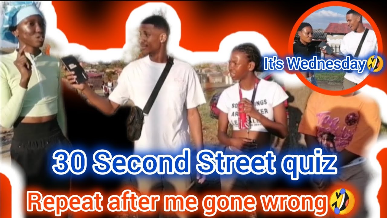 30 Second Street Quiz || Repeat after me gone wrong🤣🔥 