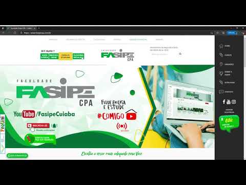 Acessando Portal do Aluno e SAF - FasipeCPA - Alunos