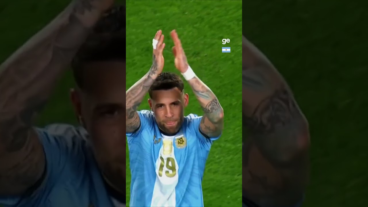 ASSIM COMO MESSI, OTAMENDI TAMBÉM ESTÁ SE DESPEDINDO DA SELEÇÃO ARGENTINA | #shorts | ge.globo