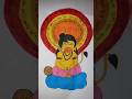Hanuman Rangoli || Part-2 || 🙏 #youtubeshorts #shorts #rangoli #art #viral #trending #drawing