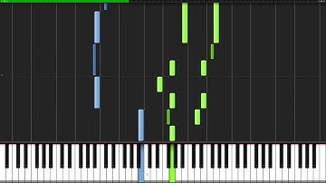 Air on the G String   Johann Sebastian Bach Piano Tutorial Synthesia