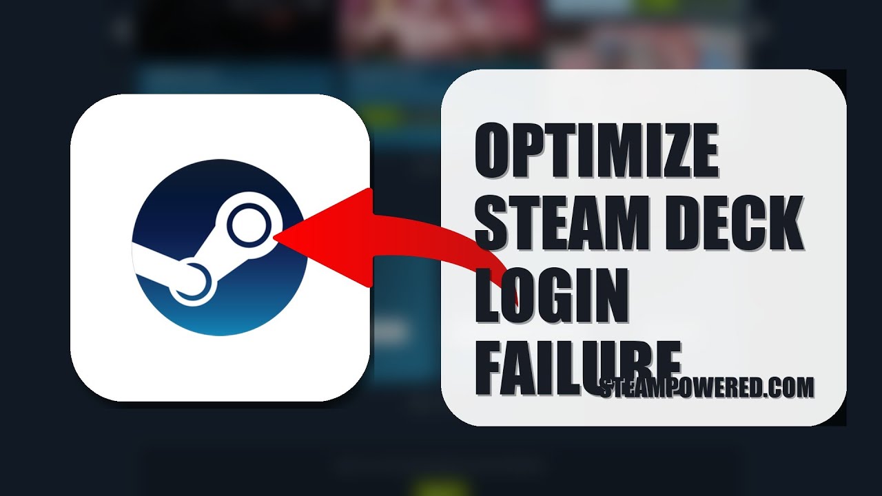 How To Optimize Steam Deck Login Failure 2025 (STEP BY STEP) (2026)