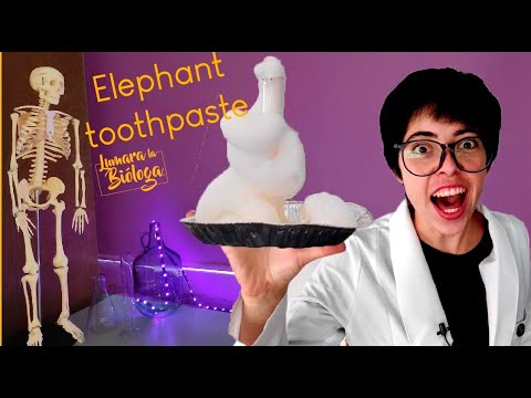 How to make Elephant Toothpaste | Exothermic reaction