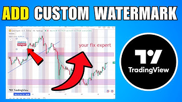 How To Add A Custom Watermark In TradingView - New Method