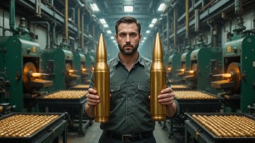 You Won’t Believe This 9mm Ammo Production Line — Thousands of Bullets Made Every Minute