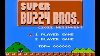 It's Super Mario Bros.(1985) but you are Buzzy Beetle!