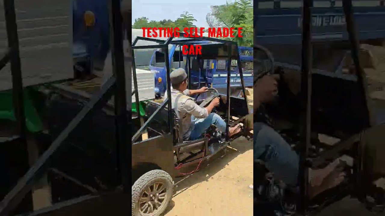 selfmade electric Car 