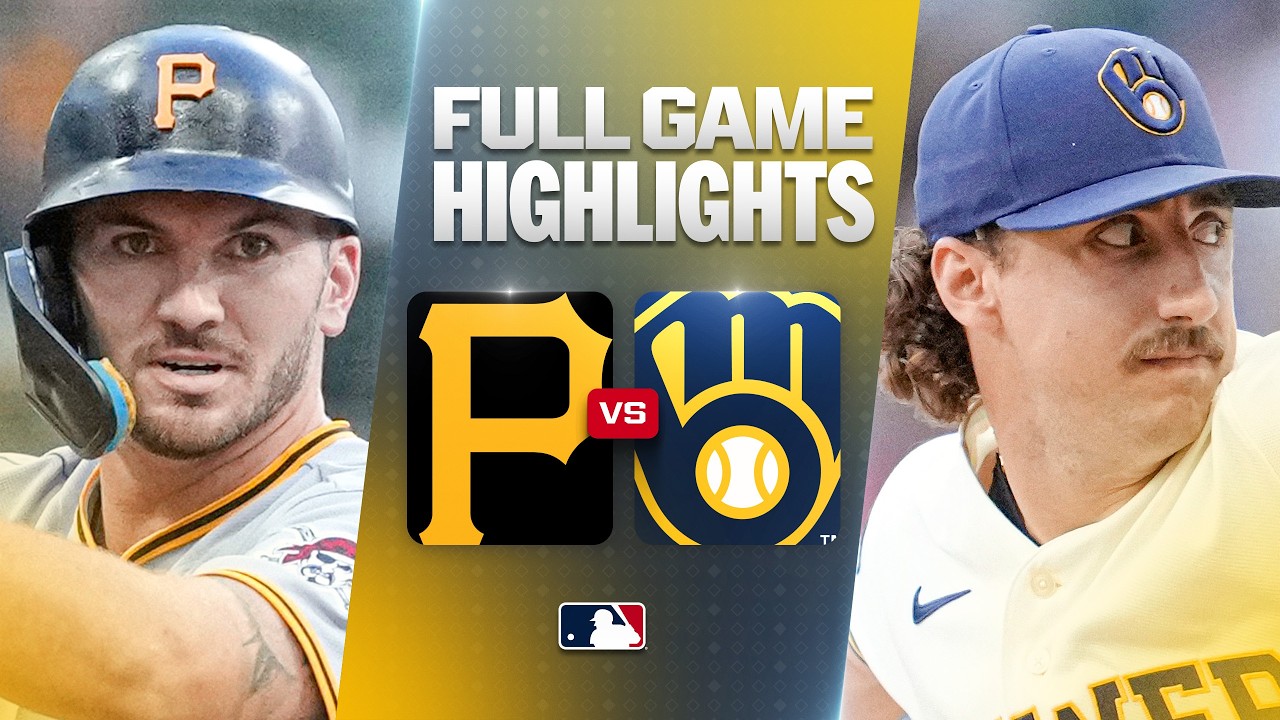 [MLB] 피츠버그 파이리츠 vs 밀워키 브루어스 경기 하이라이트
