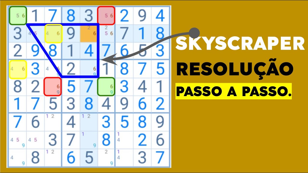 SKYSCRAPER SUDOKU Com Dicas Para Iniciantes YouTube skyscraper-sudoku-com-dicas-para-iniciantes-youtube